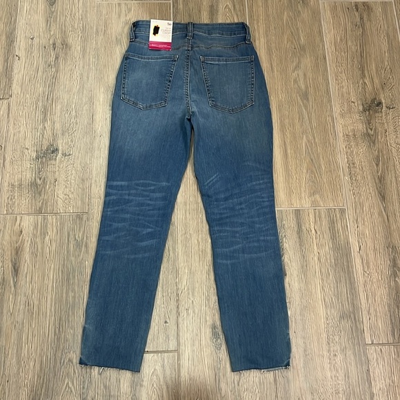 Jeans Women’s 0 24 High Rise Curvy Crop Distressed So Slim Skinny Vintage Fray - Picture 9 of 12